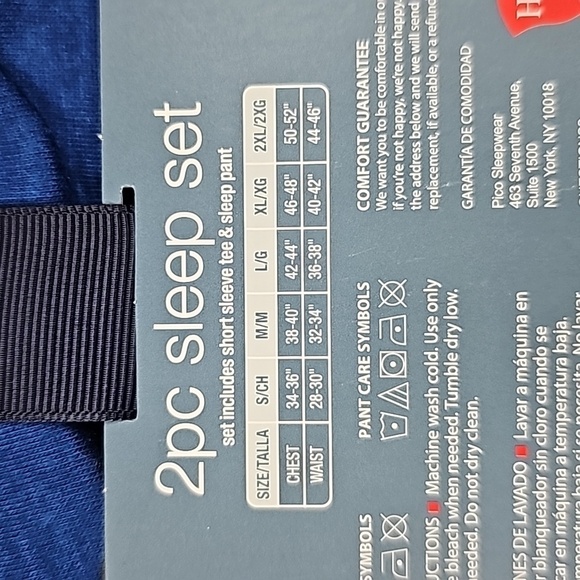 Men's Hot Sauce Print Pajama 2pc Set | Hanes | Small - Picture 6 of 10